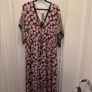 Johnny Was Jade Floral Jumpsuit